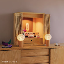 画像をギャラリービューアに読み込む, tocco 桜 盆提灯