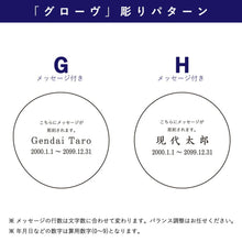 画像をギャラリービューアに読み込む, 現代ガラス位牌 レーザー彫刻代