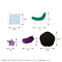 画像をギャラリービューアに読み込む, ちりめん飾り 精霊馬
