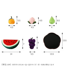 画像をギャラリービューアに読み込む, ちりめん飾り 果物盛り
