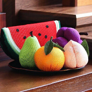 ちりめん飾り 果物盛り