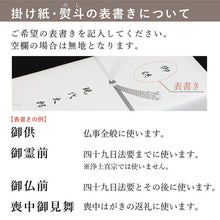 画像をギャラリービューアに読み込む, 掛け紙・のし
